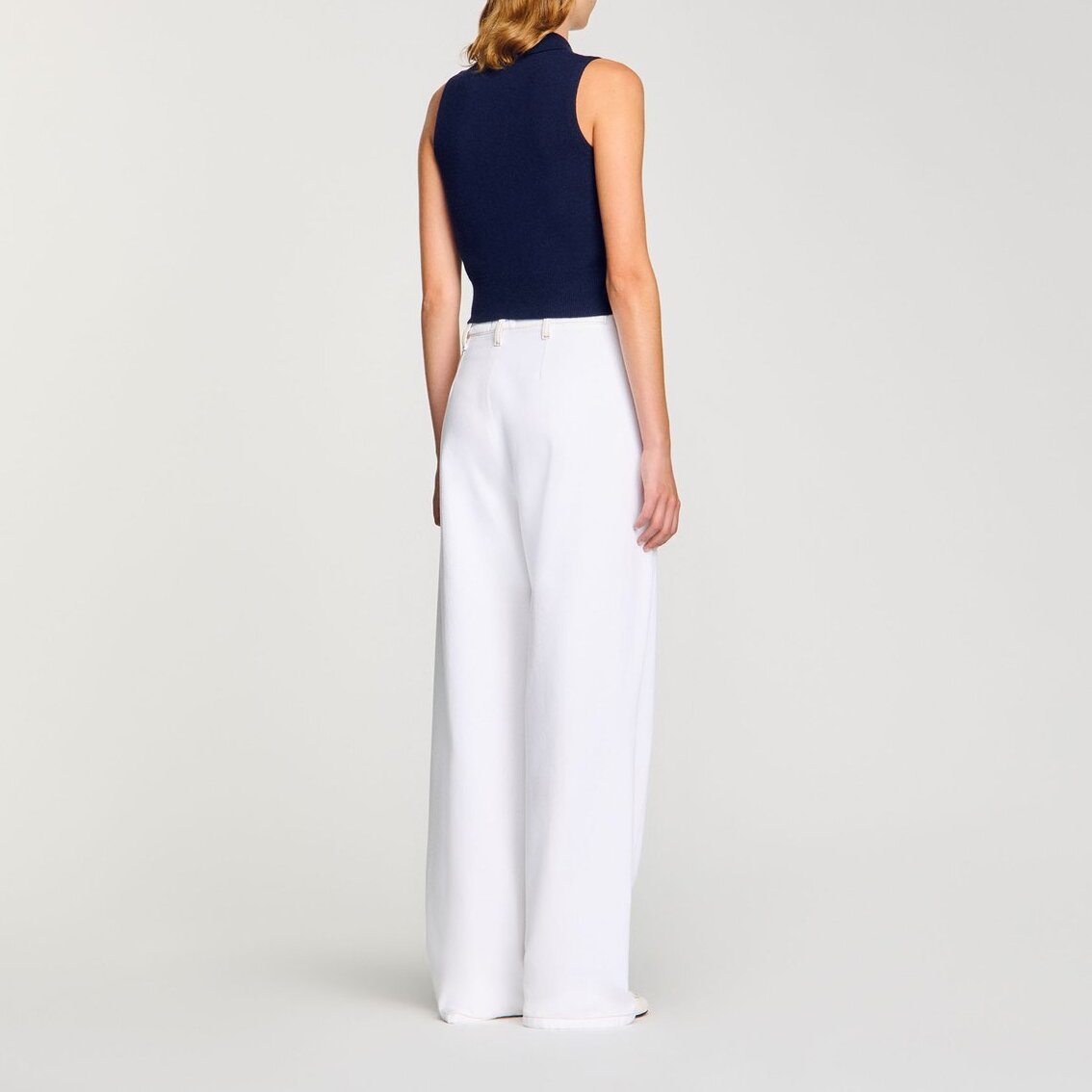 Gilet van wol en kasjmier Sandro tweedehands photo 5