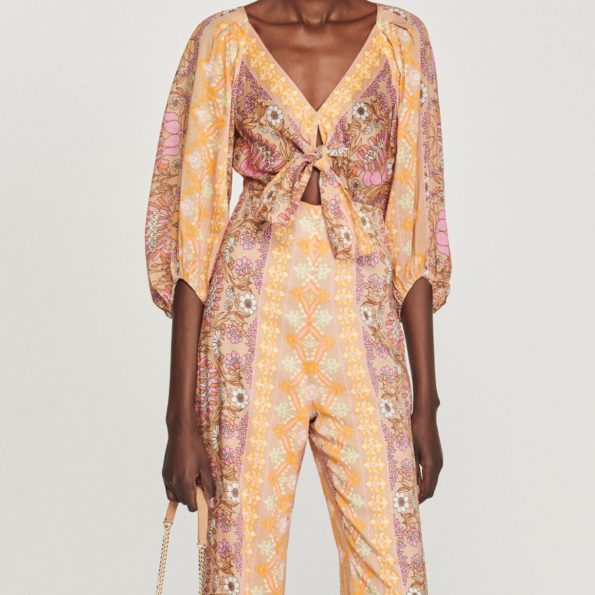 Printed jumpsuit Sandro second-hand photo 4