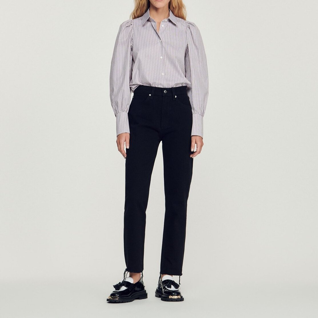 Straight-leg jeans Sandro second-hand photo 3