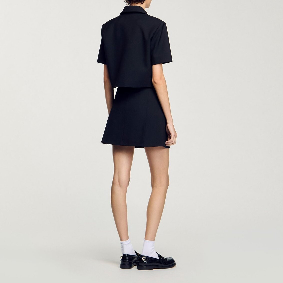 Short pleated skirt Sandro second-hand photo 5