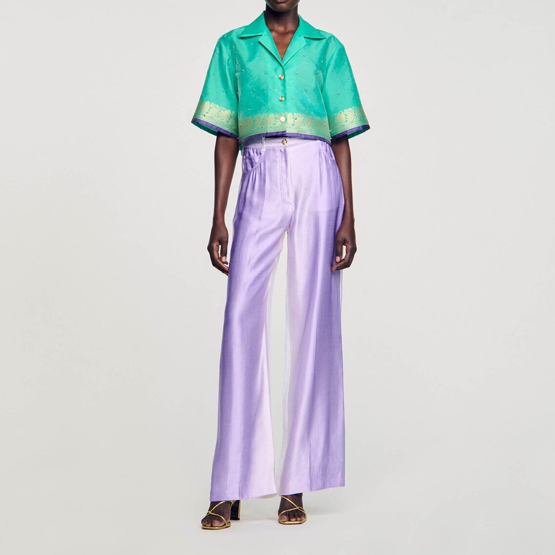 Floaty Trousers Sandro second-hand photo 3