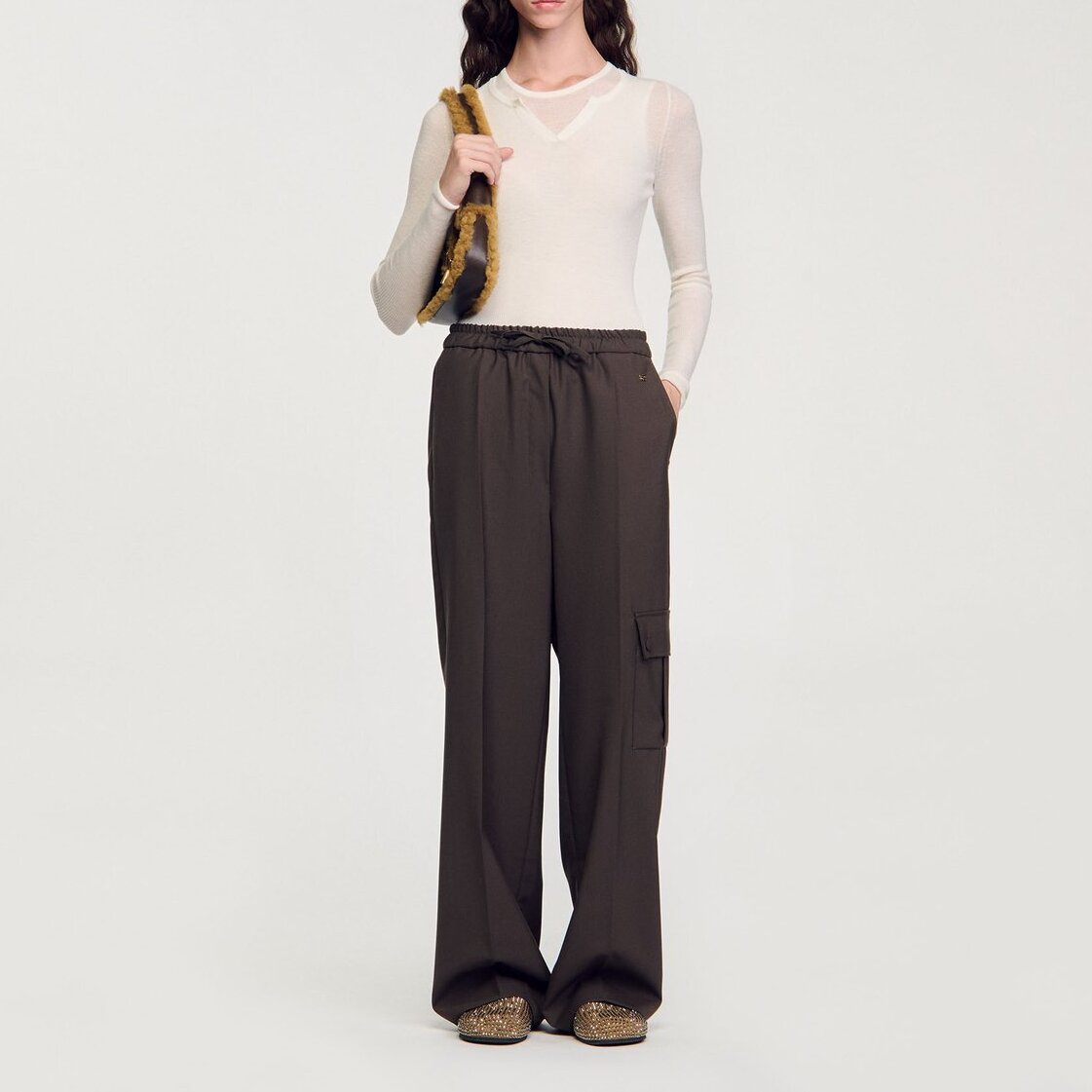 Photo produit Pantalon taille élastiquée numéro 1