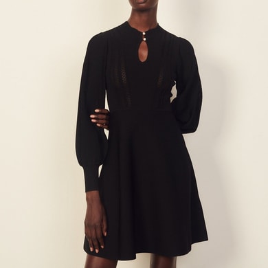 Robe Noir Sandro seconde main photo 2