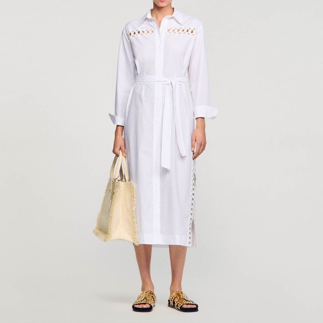 Long shirt dress Sandro second-hand photo 2