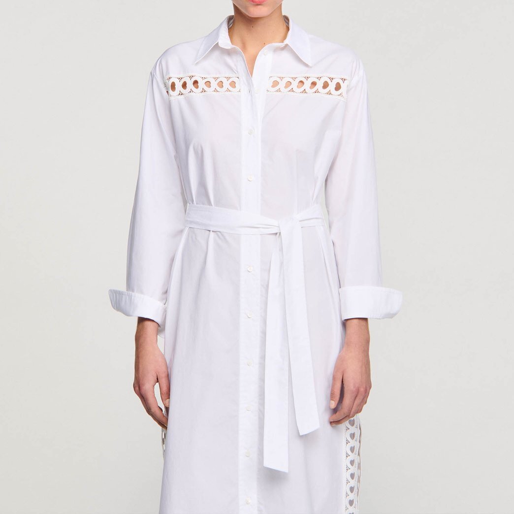 Long shirt dress Sandro second-hand photo 4