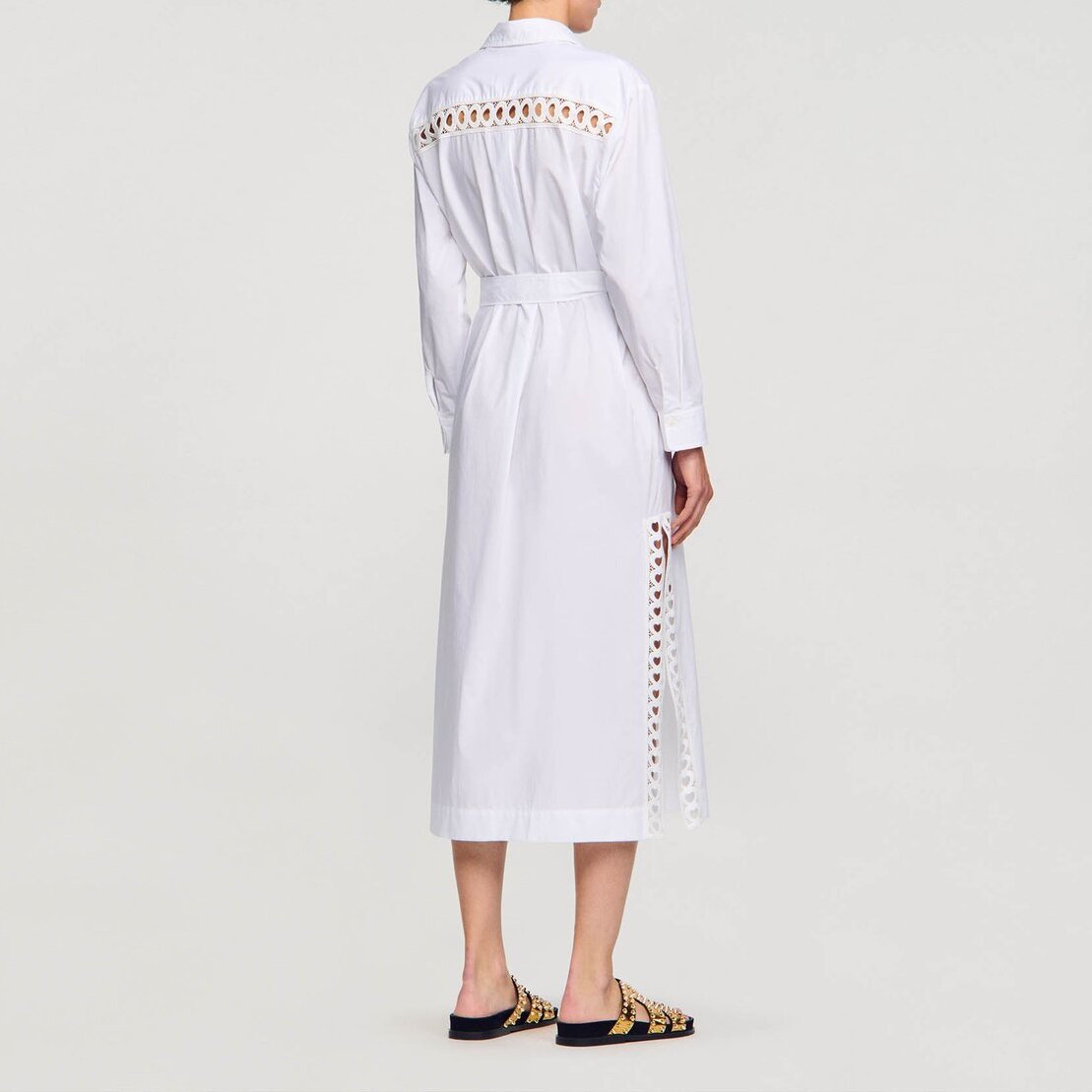 Long shirt dress Sandro second-hand photo 5
