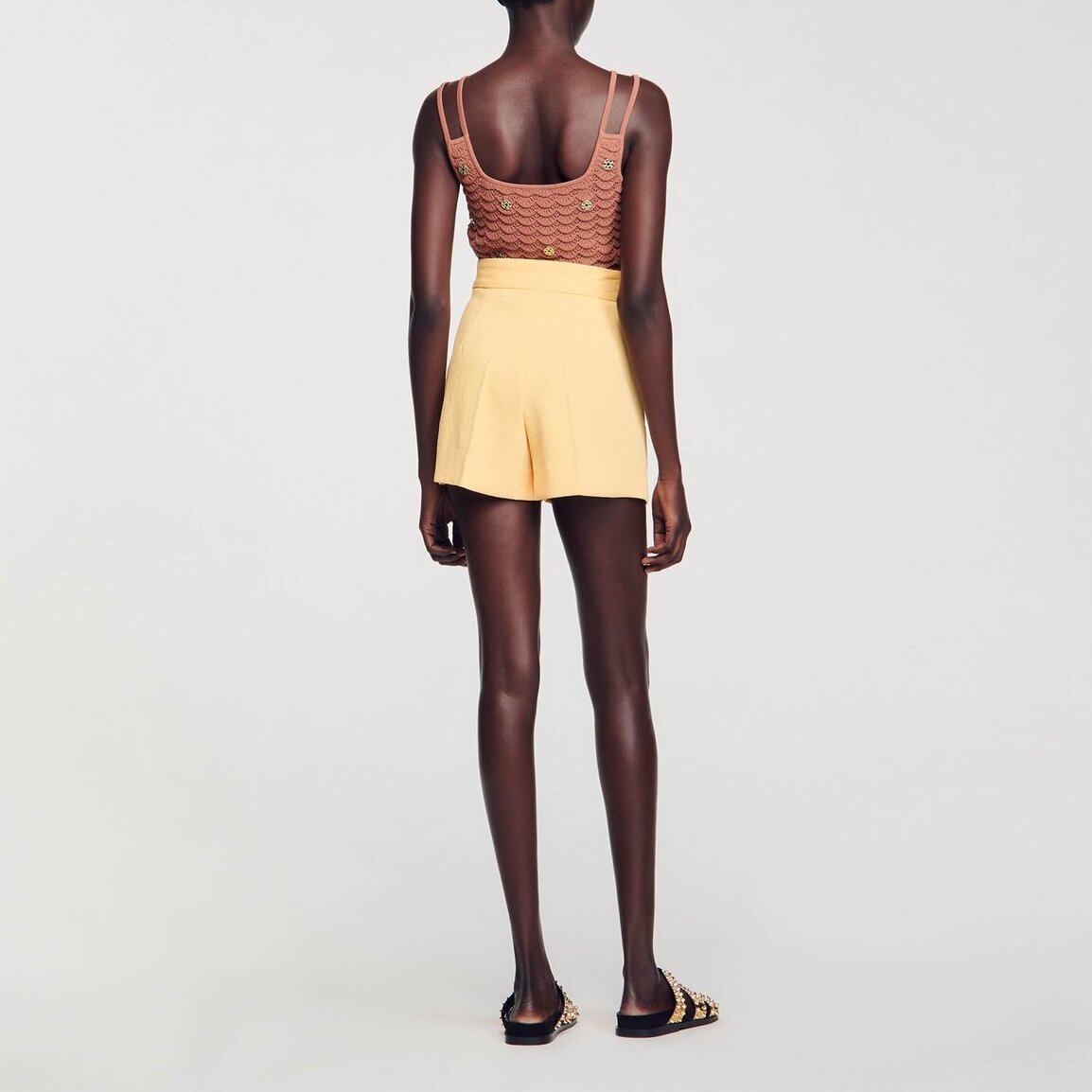 Straight-leg Shorts Sandro second-hand photo 5