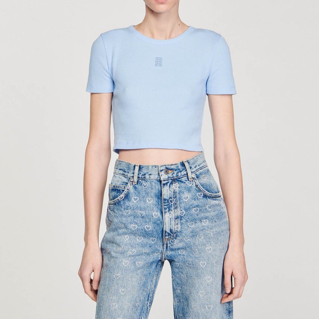 Kurzes T-Shirt Sandro Second-Hand photo 3