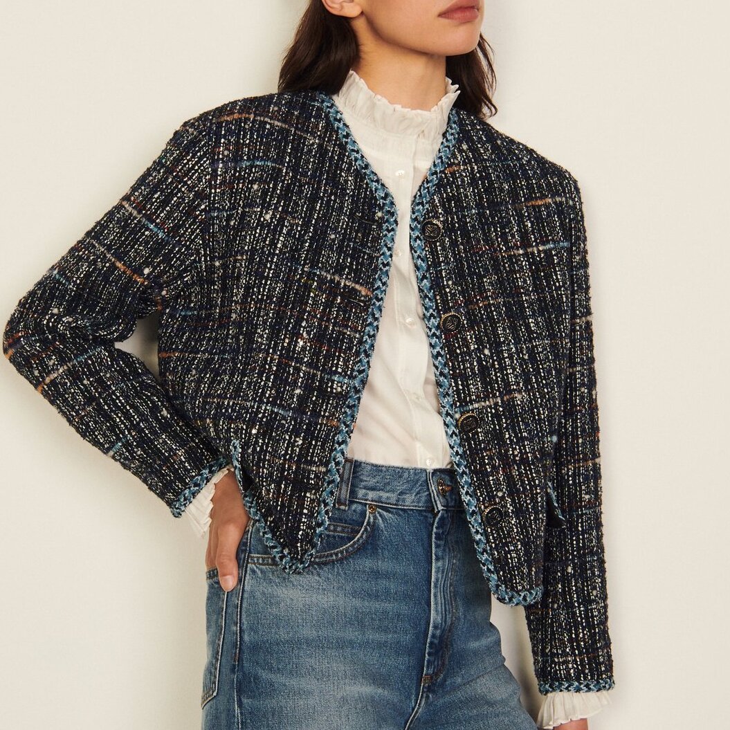 Kurzer Tweedblazer Sandro Second-Hand photo 2