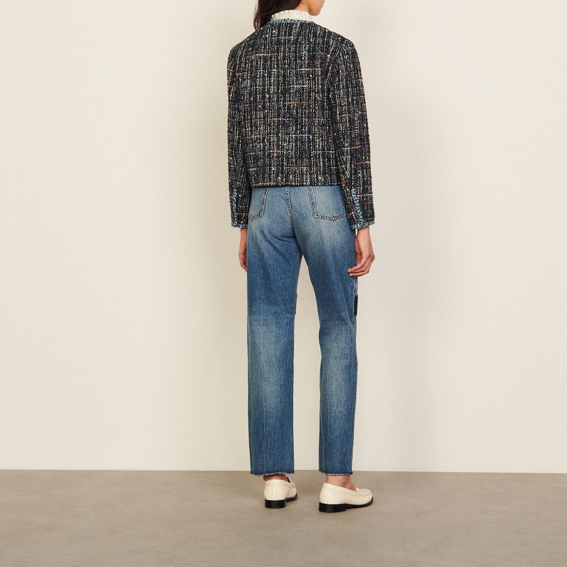 Kurzer Tweedblazer Sandro Second-Hand photo 3
