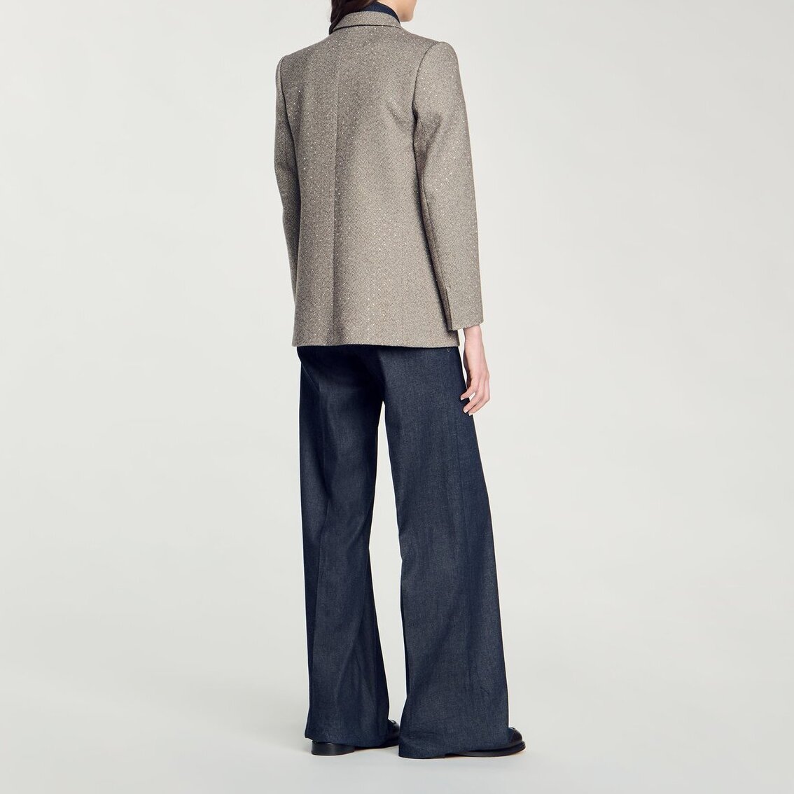 Veste de costume chevrons Sandro seconde main photo 2