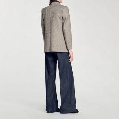 Veste de costume chevrons Sandro seconde main photo 2