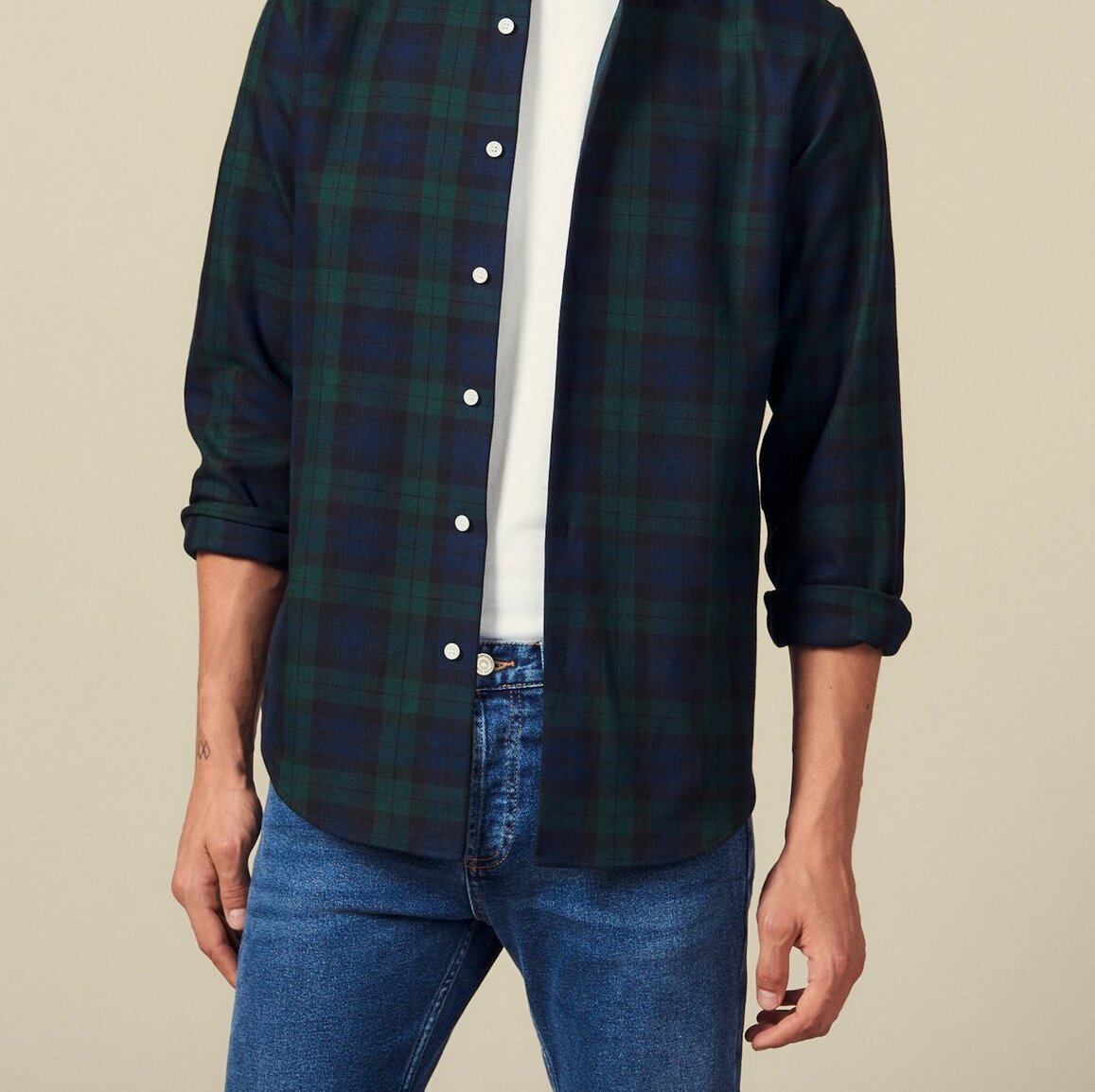 Tartan shirt Sandro second-hand photo 1