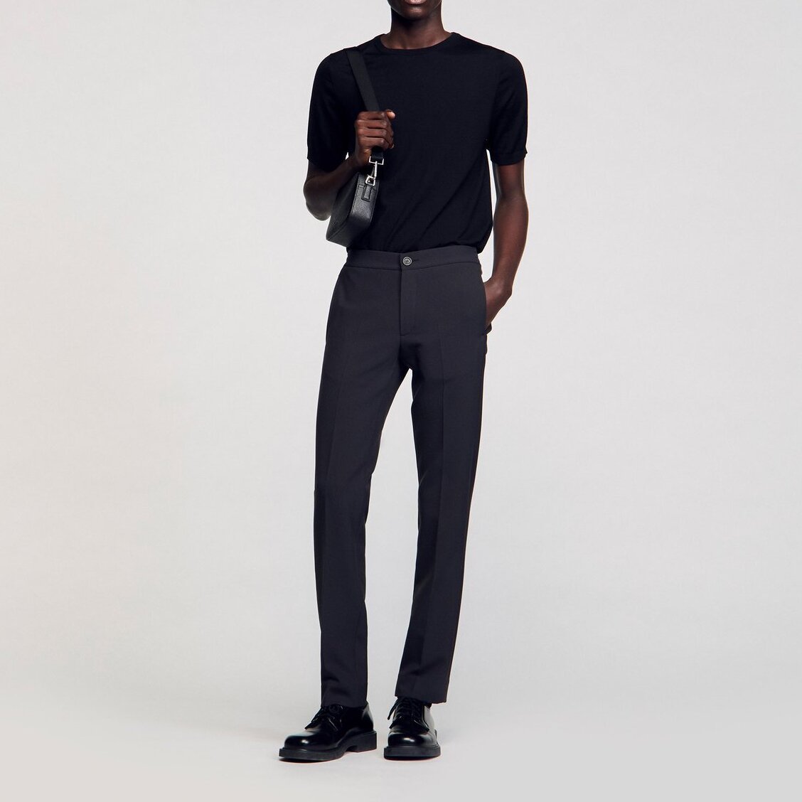 Jersey Trousers Sandro second-hand photo 2
