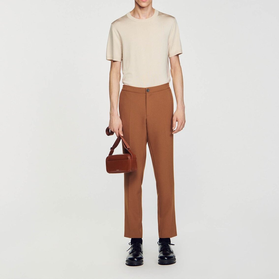 Jersey Trousers Sandro second-hand photo 2