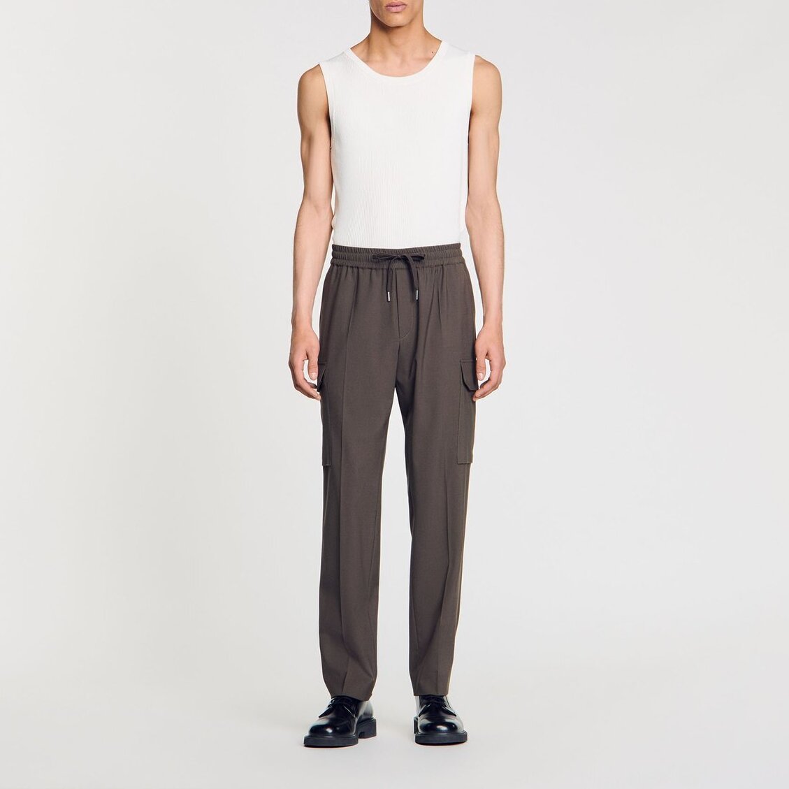 Elasticated cargo Trousers Sandro second-hand photo 3