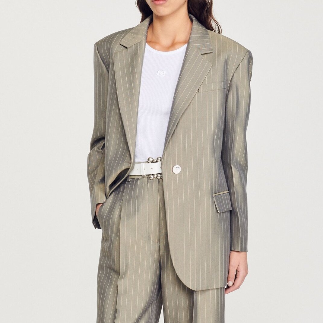 Oversized tailored Jacket Sandro second-hand photo 4