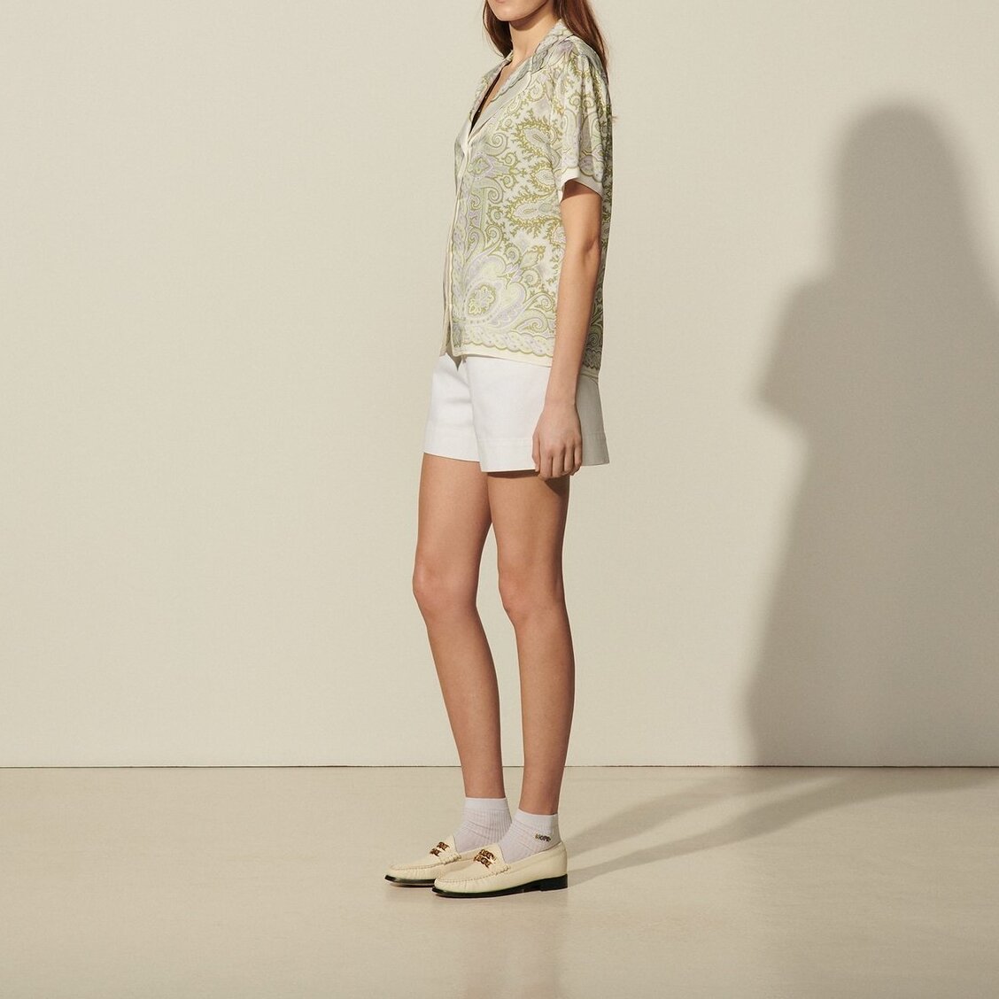 Printed pyjama shirt Sandro second-hand photo 3