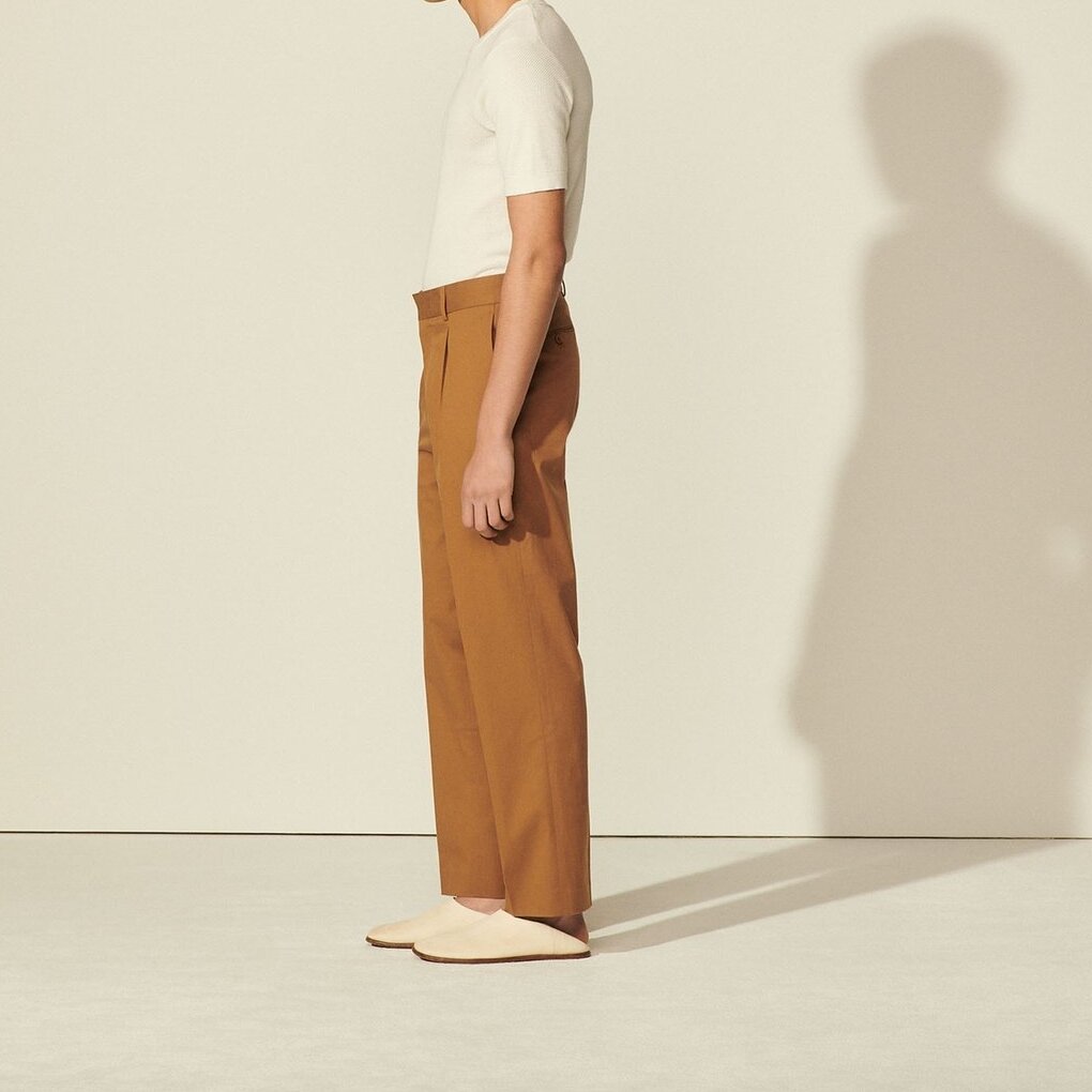 Straight cut pants Sandro second-hand photo 3