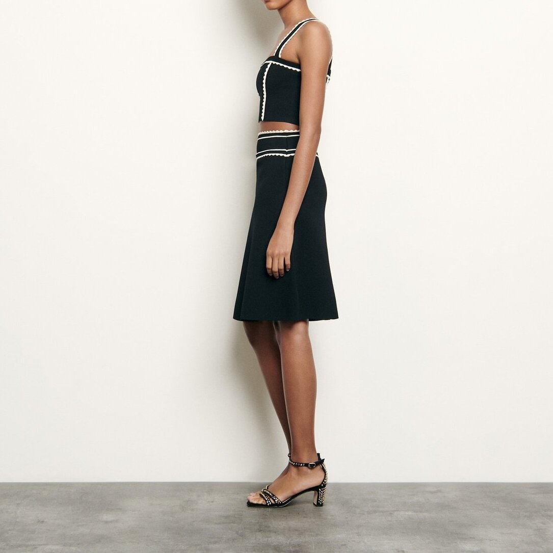 Short knit Skirt Sandro tweedehands photo 3
