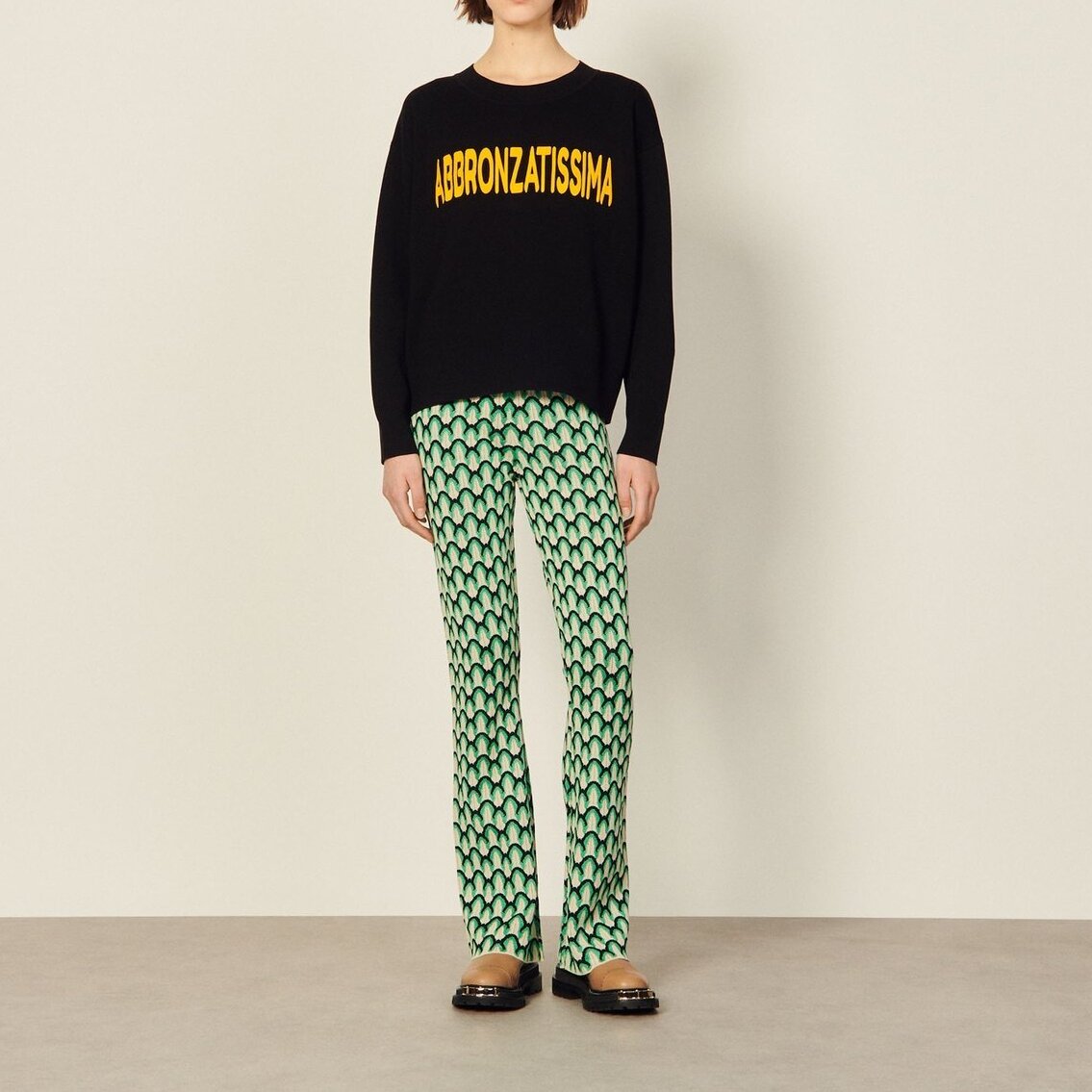 Embroidered Sweater Sandro second-hand photo 5