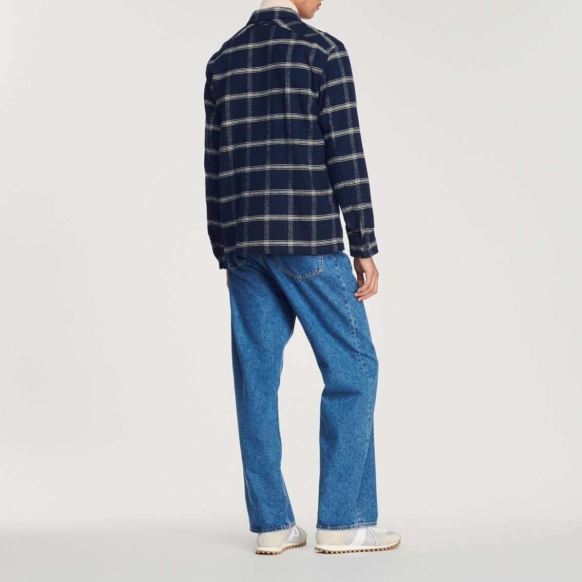 Check overshirt Sandro second-hand photo 6