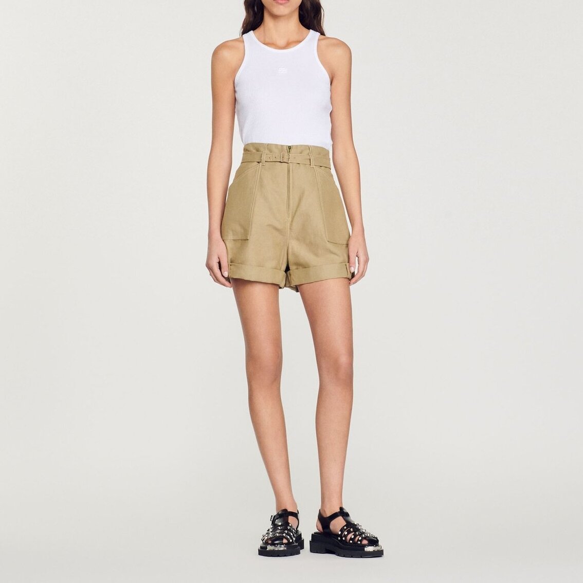 High-waisted Shorts Sandro second-hand photo 3
