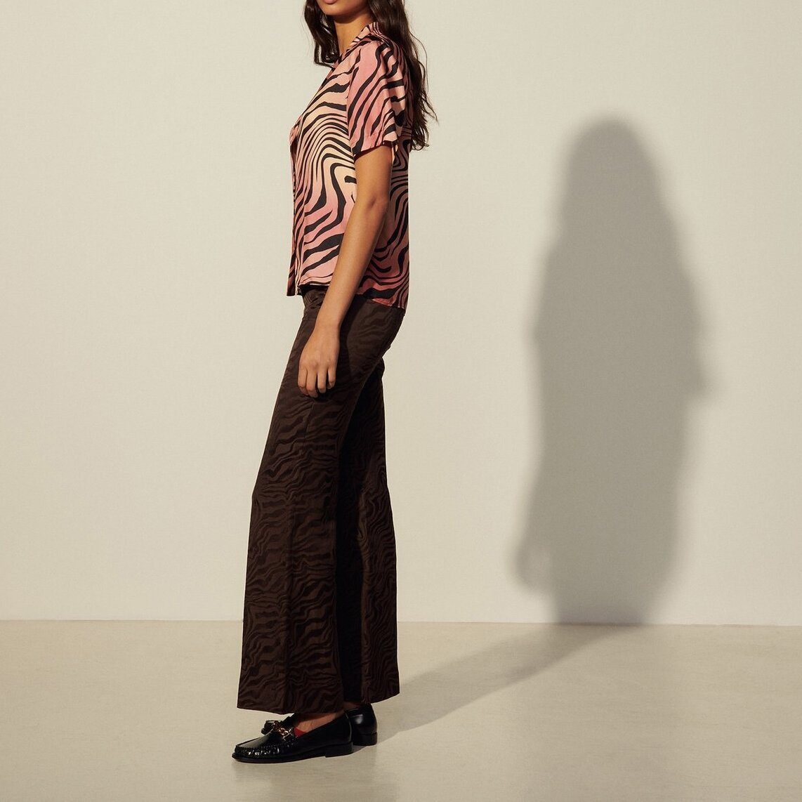 Printed silk shirt Sandro second-hand photo 1