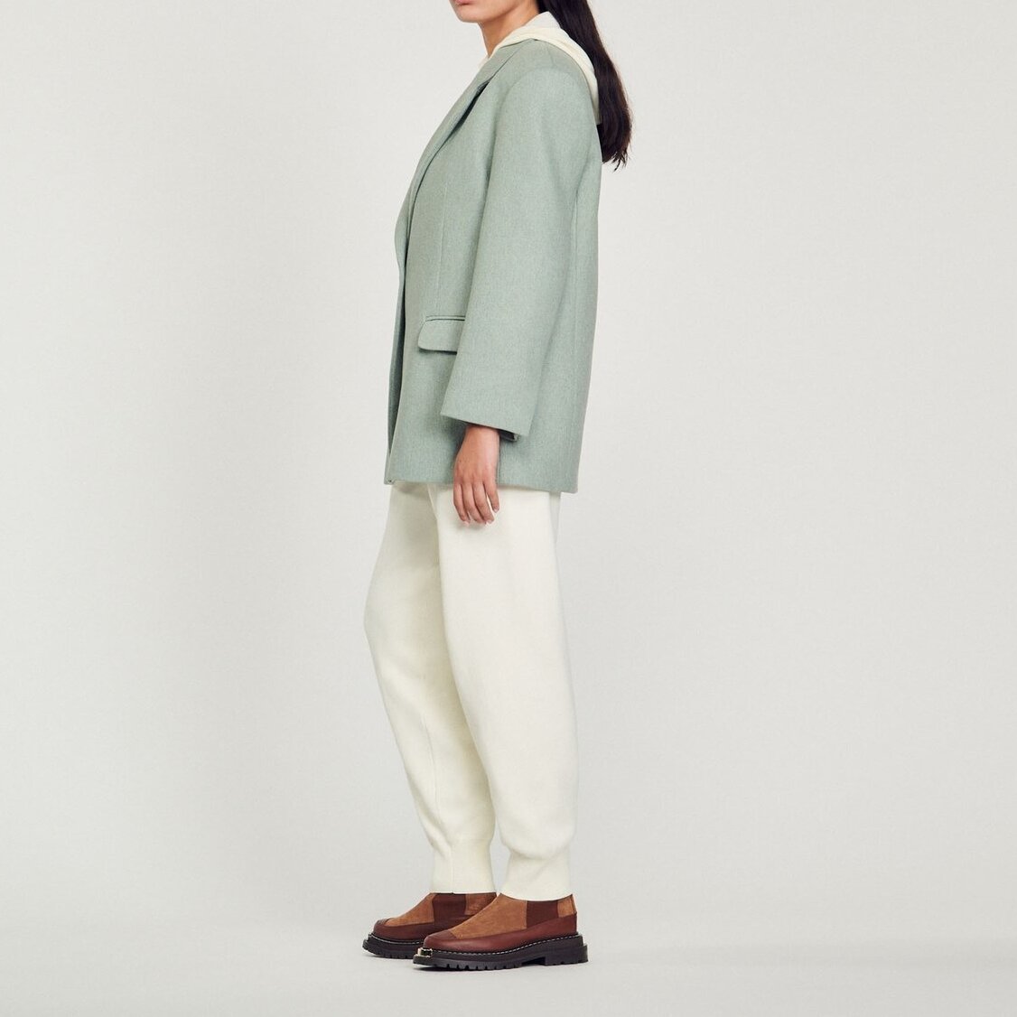 Oversized suit Jacket Sandro second-hand photo 7
