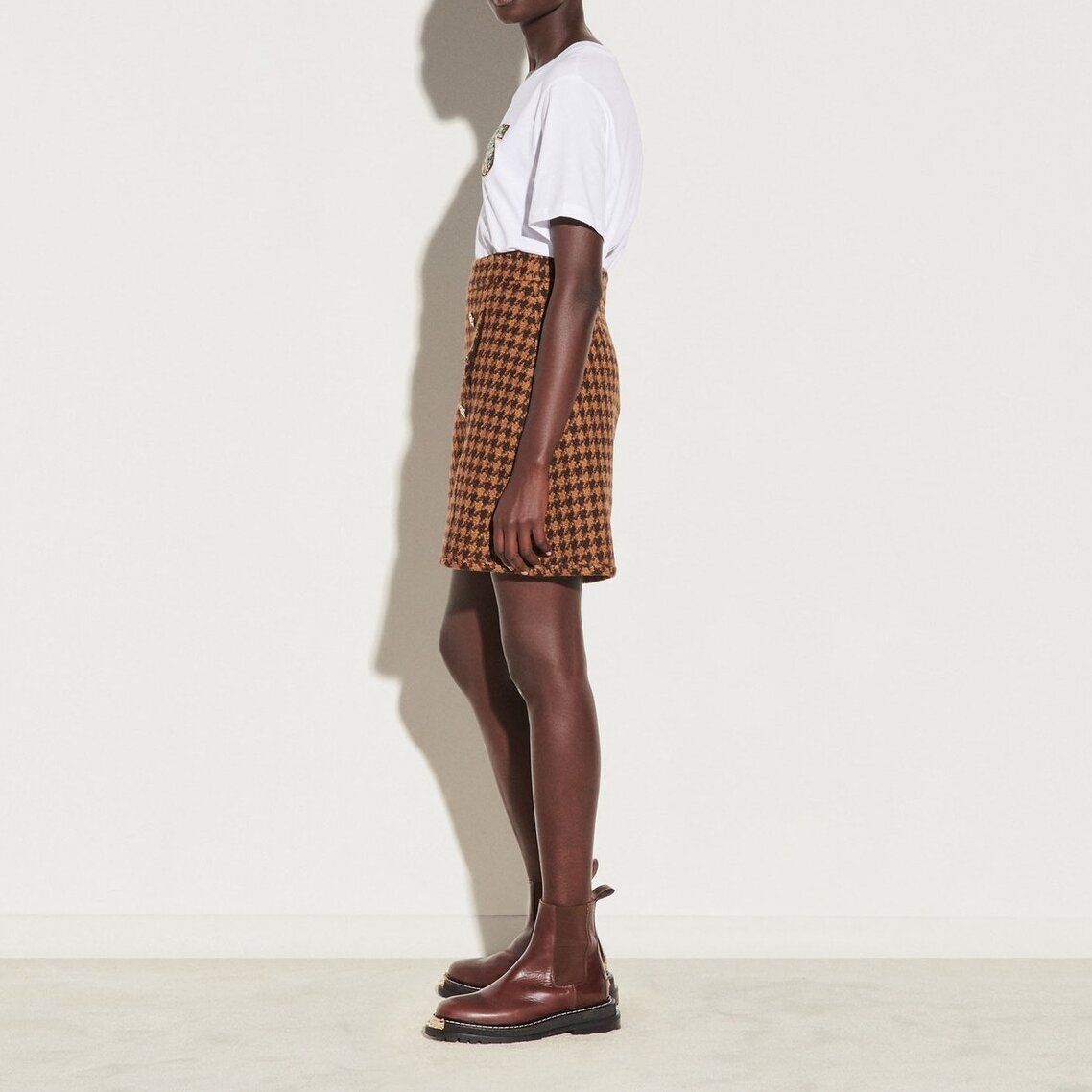 Short tweed Skirt Sandro tweedehands photo 3