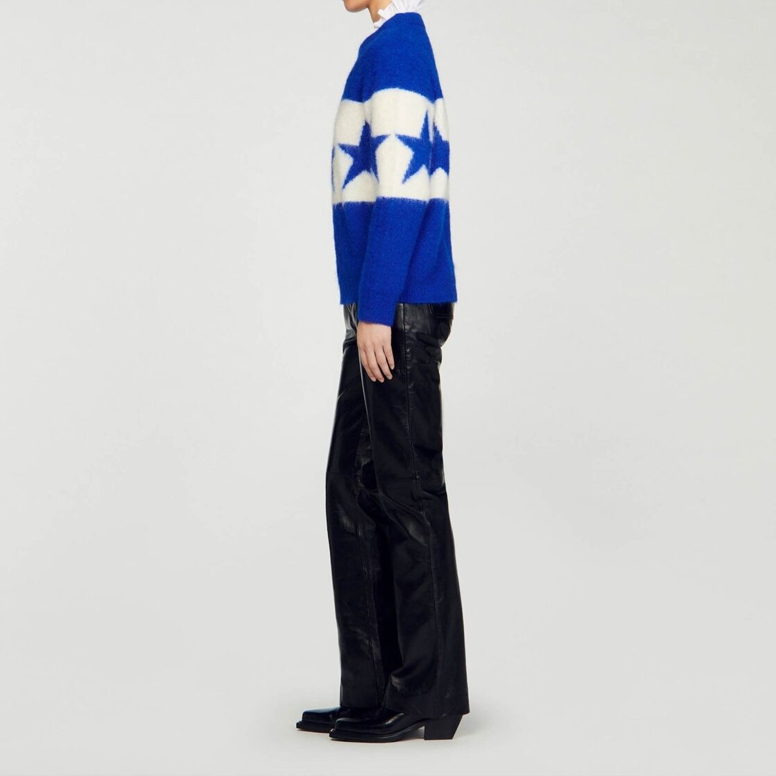 Pull Bleu Sandro seconde main photo 7