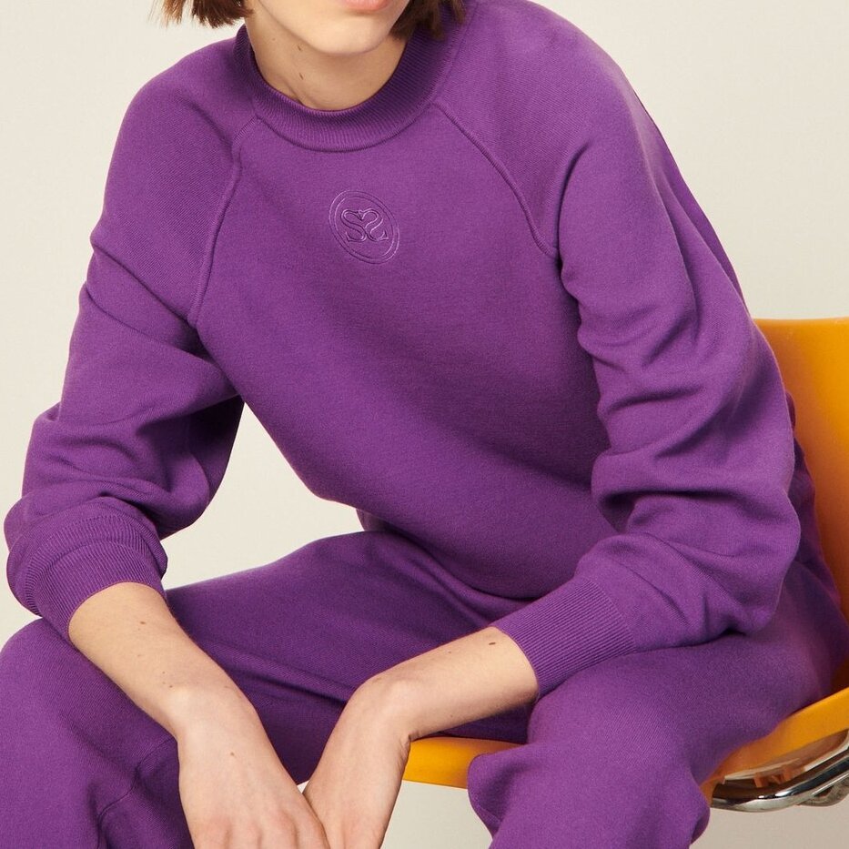 Embroidered knit Sweatshirt Sandro second-hand photo 2