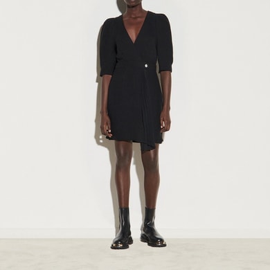 Robe courte portefeuille Sandro seconde main photo 1