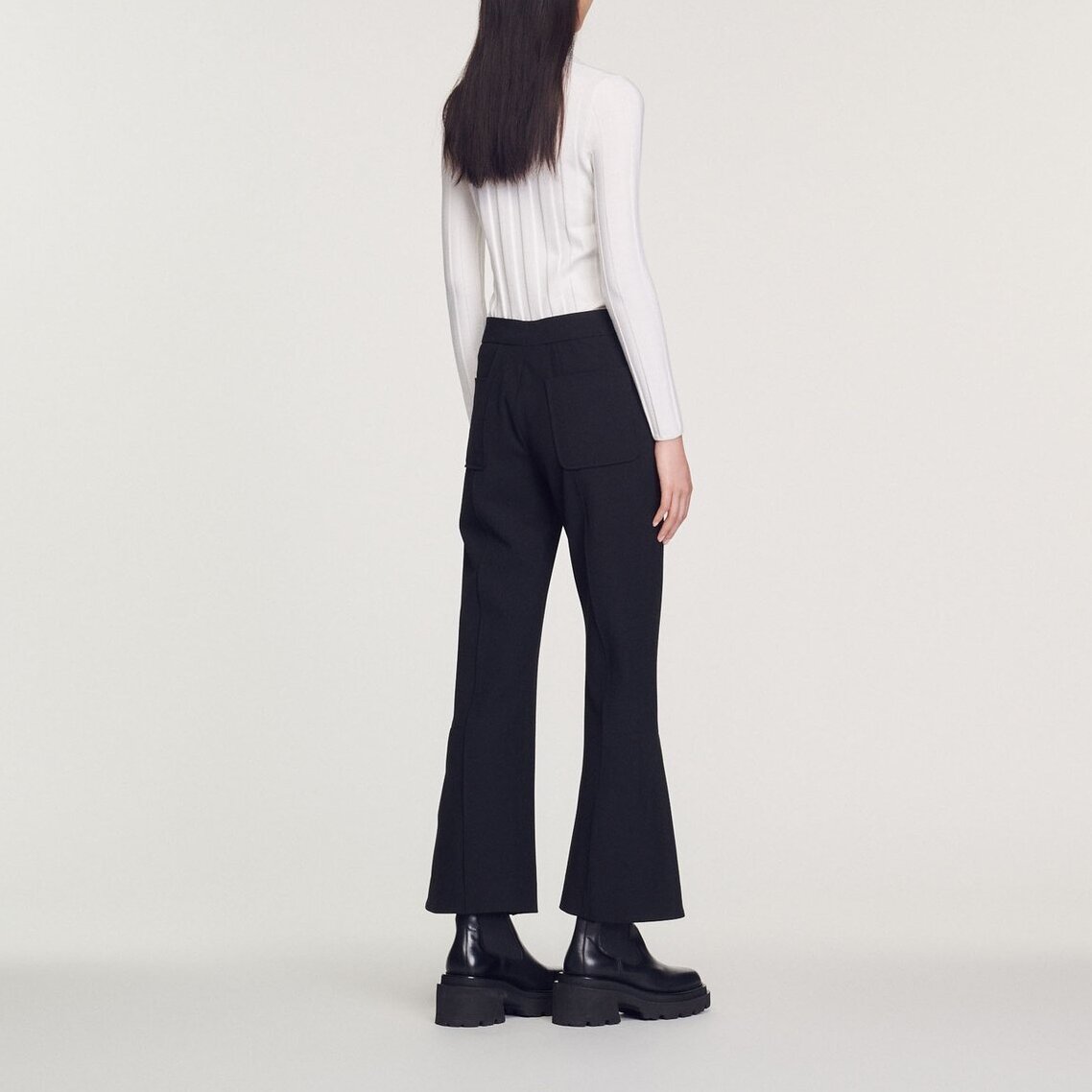 Pantalon évasé Sandro seconde main photo 4