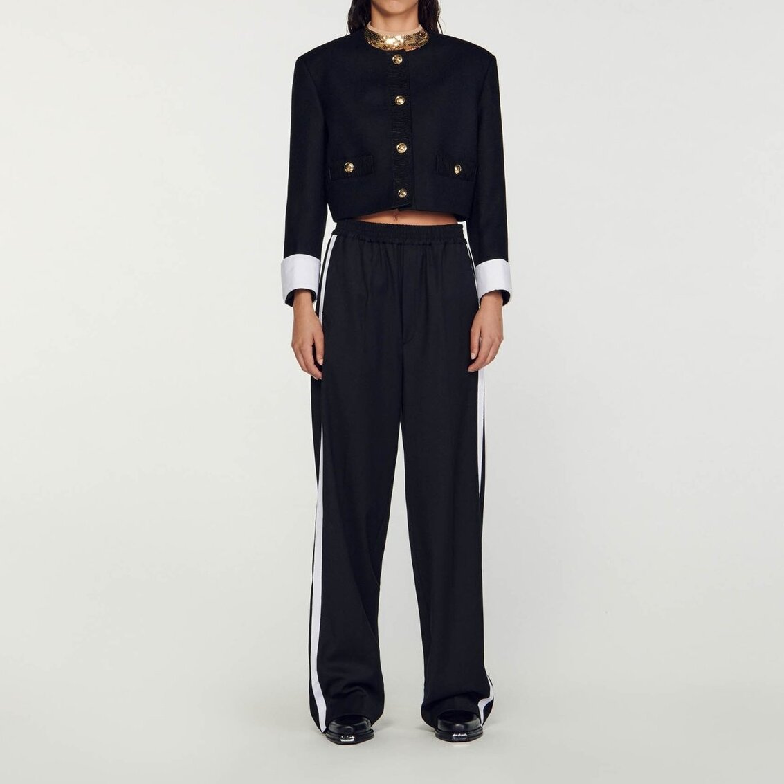 Veste courte Sandro seconde main photo 3