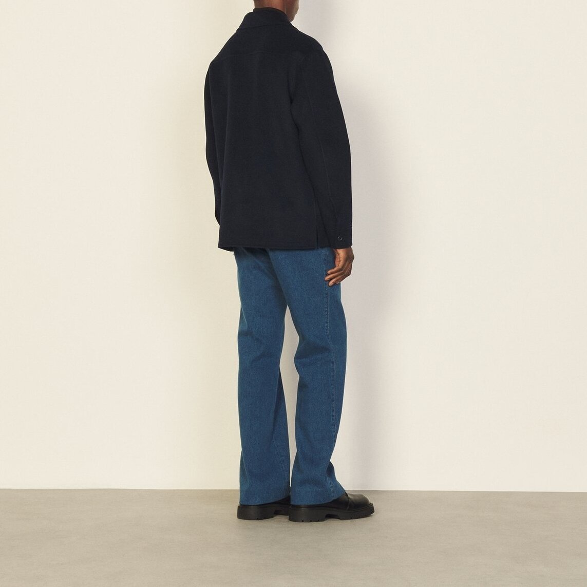 Overhemd van wol Sandro tweedehands photo 2