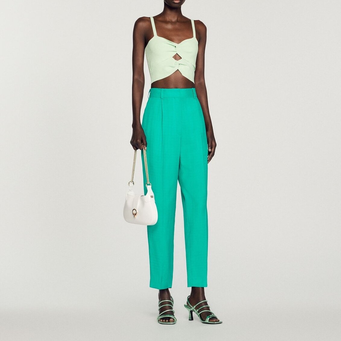 Pantalon droit Sandro seconde main photo 2