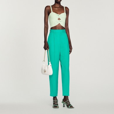Pantalon droit Sandro seconde main photo 2