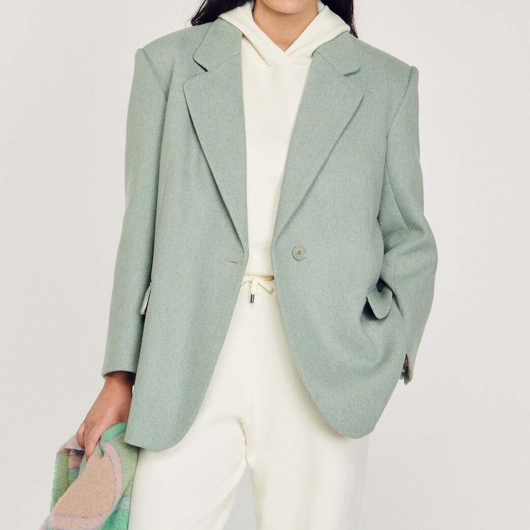 Oversized suit Jacket Sandro second-hand photo 5