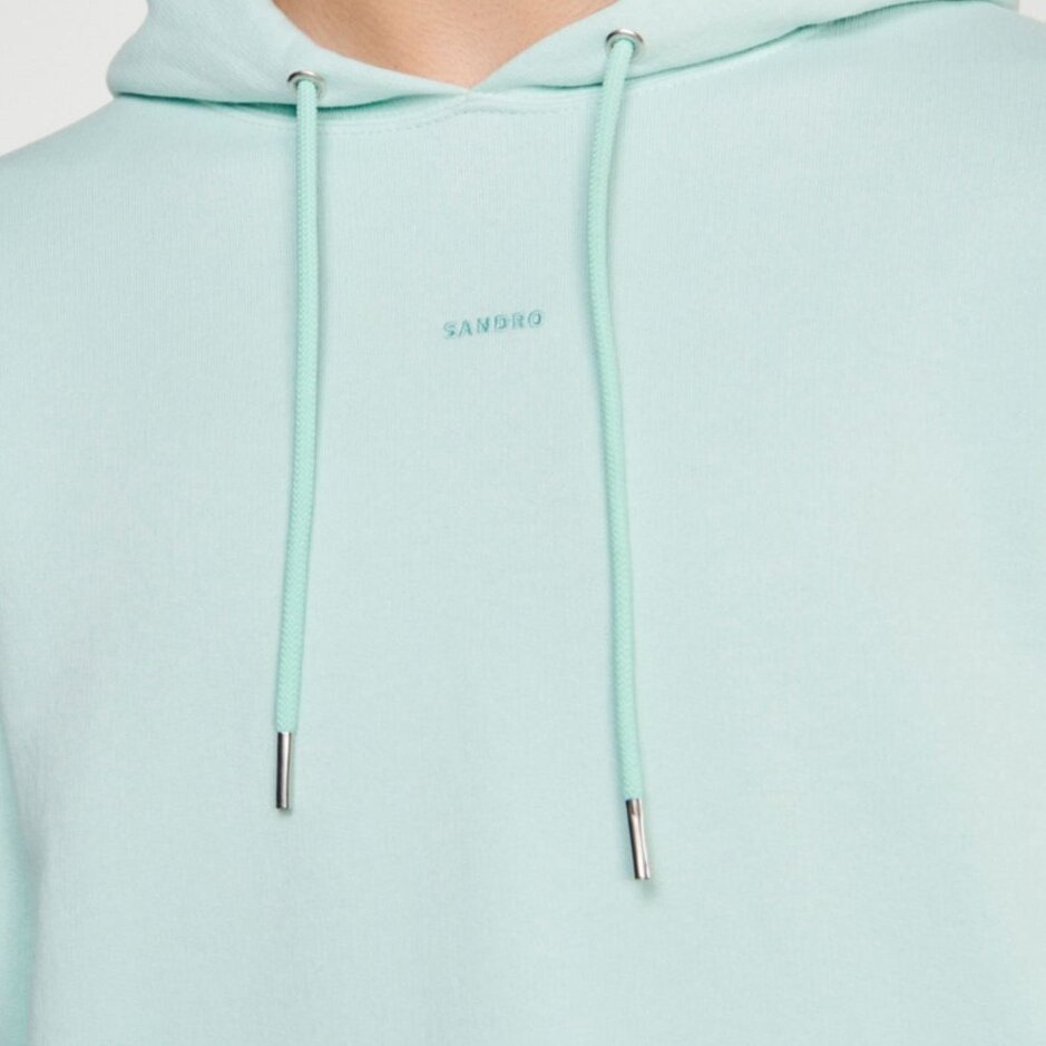 Geborduurde herenhoody van biokatoen Sandro tweedehands photo 4