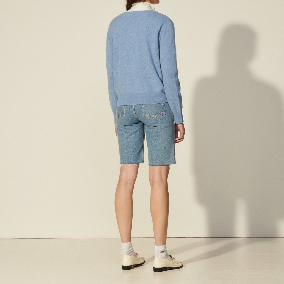 Cardigan en Maille pointelle Sandro seconde main photo 2