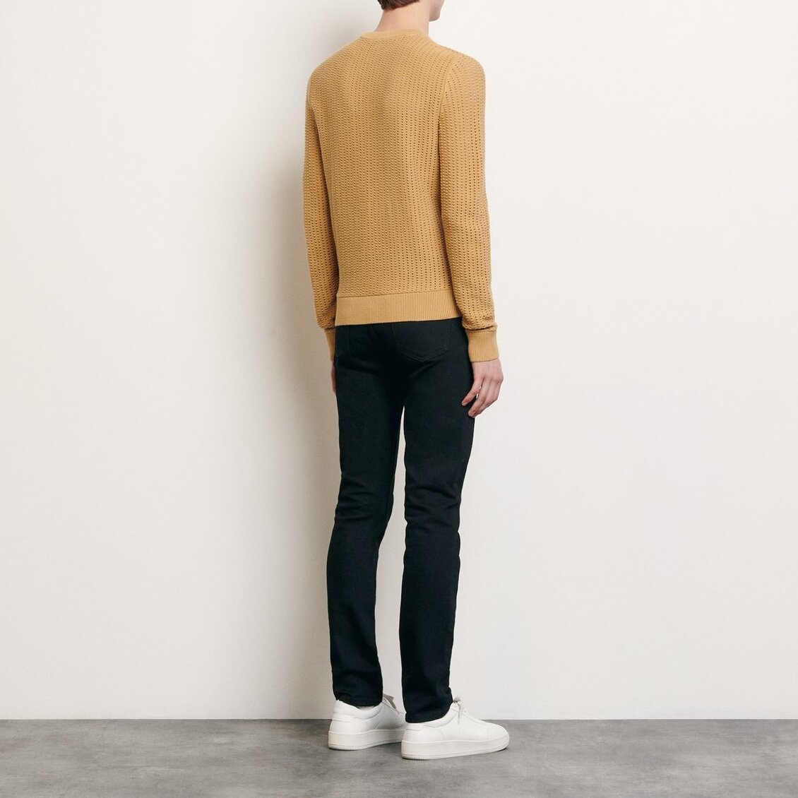 Openwork knit Sweater Sandro second-hand photo 2