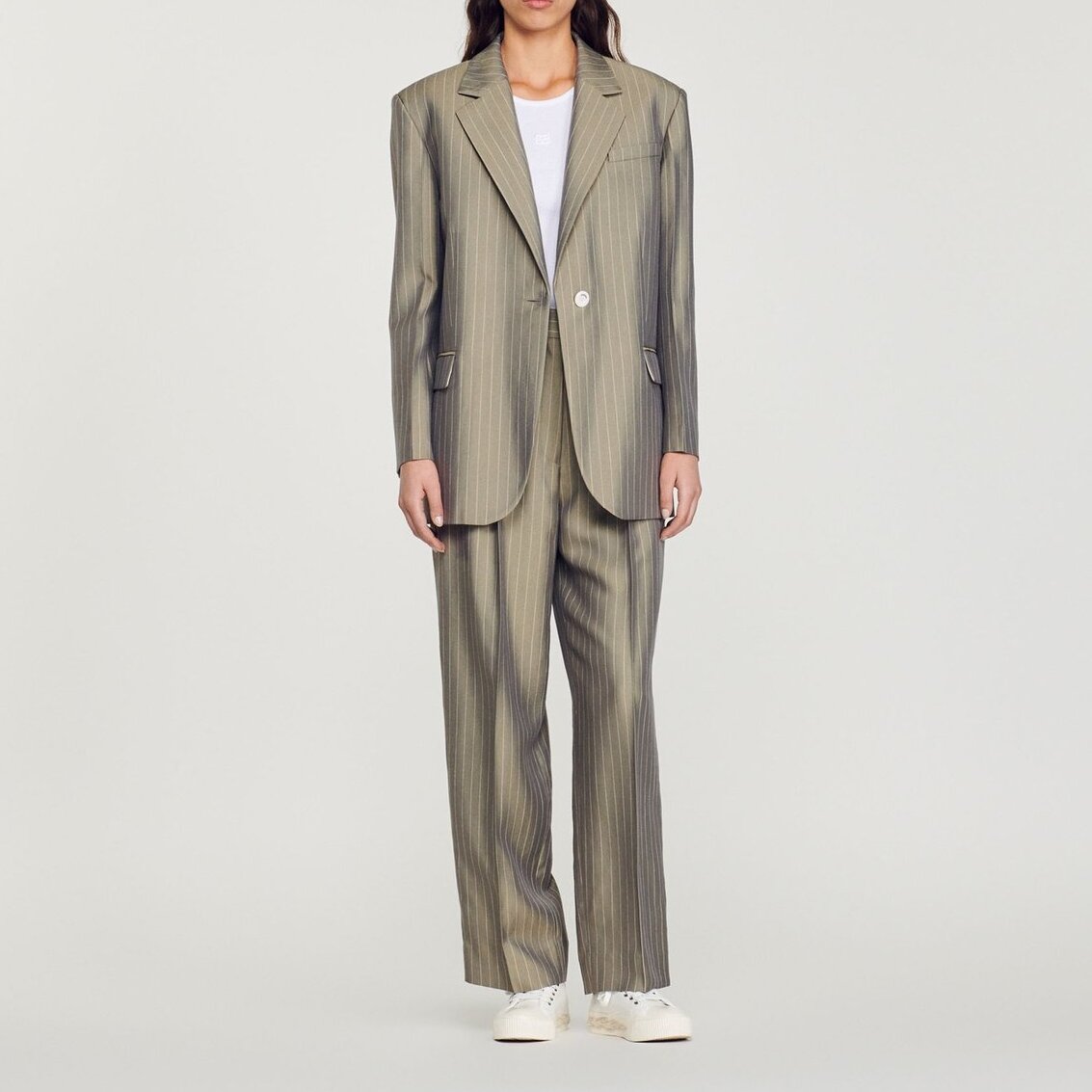 Oversized tailored Jacket Sandro second-hand photo 3