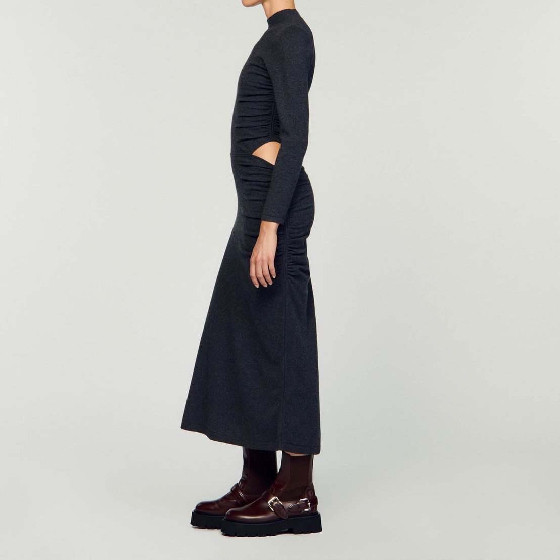 Knit maxi dress Sandro second-hand photo 7