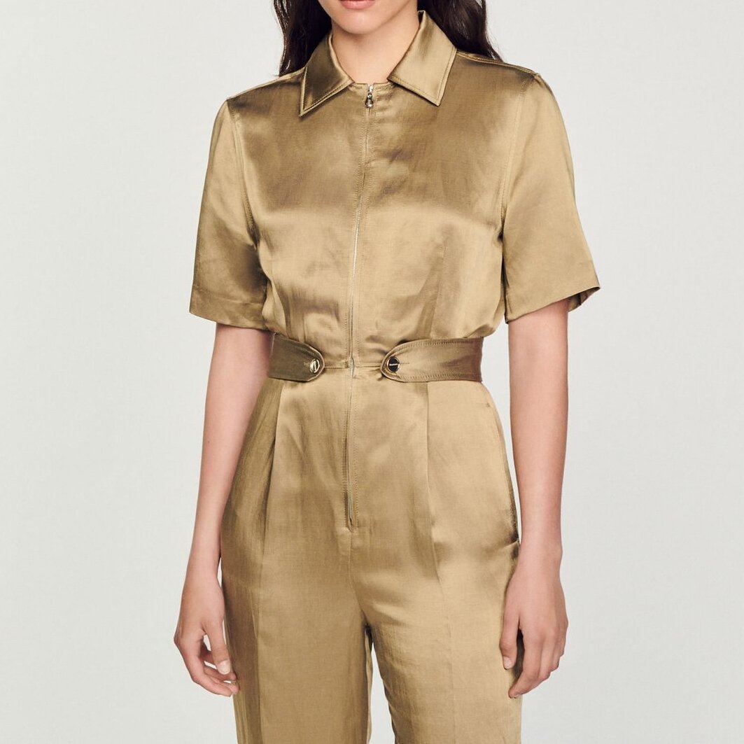 Combinaison Pantalon en satin Sandro seconde main photo 5