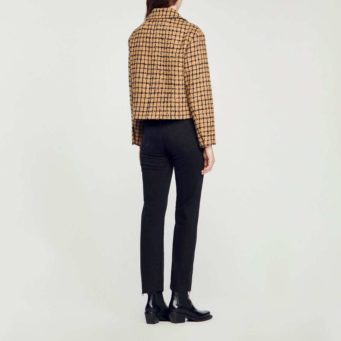 Tweed Jacket Sandro second-hand photo 5