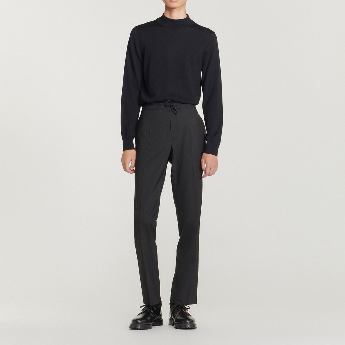 Trousers with elasticated waist Sandro tweedehands photo 3