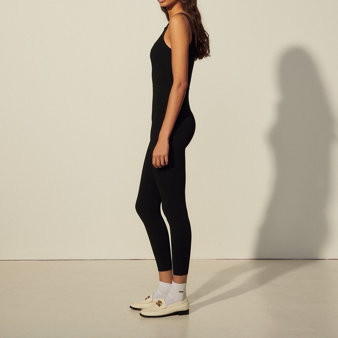 Tricot jumpsuit met legging Sandro tweedehands photo 3