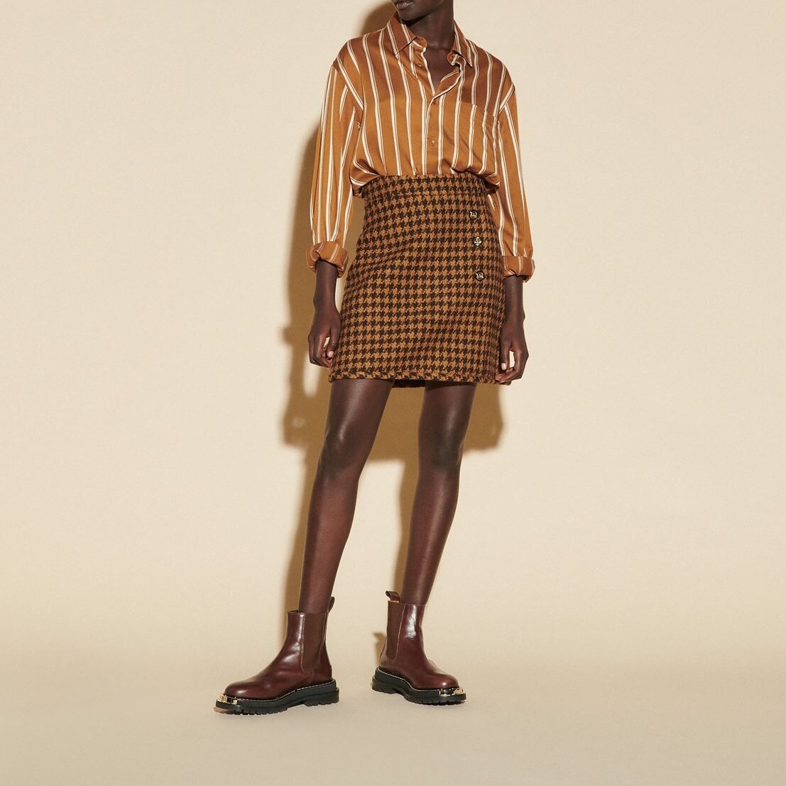 Short tweed Skirt Sandro tweedehands photo 1