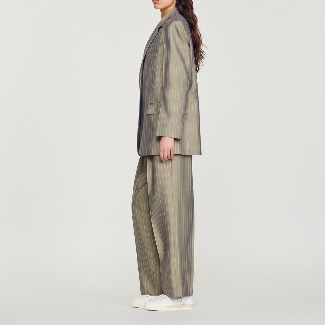 Oversized tailored Jacket Sandro second-hand photo 6